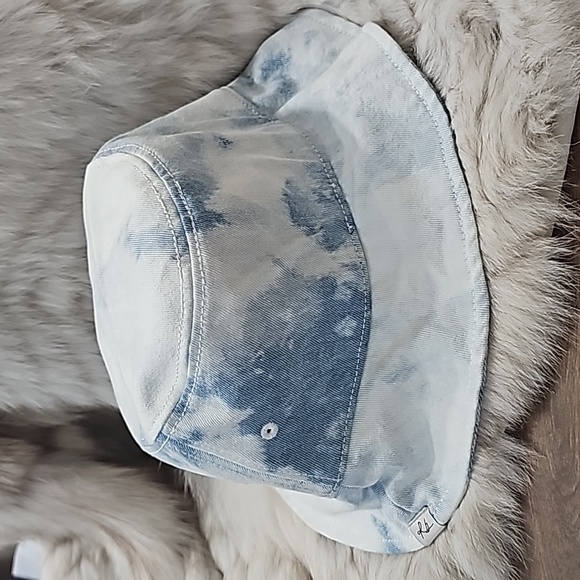 NWT Rag & Bone Blue Ellis Bucket Hat Sz OS - Picture 4 of 8